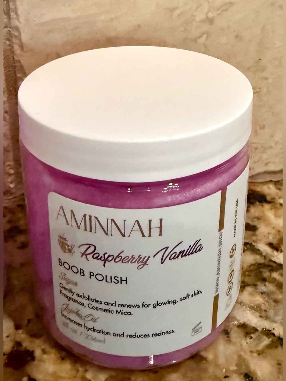 Aminnah Raspberry Vanilla Lifting Serum gift set bundle limited edition - Picture 4 of 4